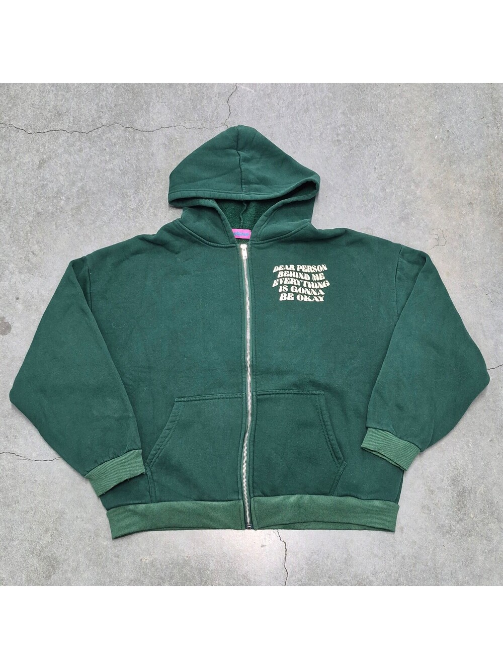 Edikted Full Zip Up Hoodie